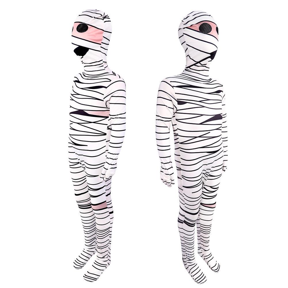 Mummy Cosplay Clothing Party Perform Stage Performance Drama Activity Bodysuit