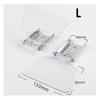 2Pcs High Transparency Plastic Bench Grinder Guard Shield Safety Eye Protector Dust Cover Assembly Kit for Abrasive Tools
