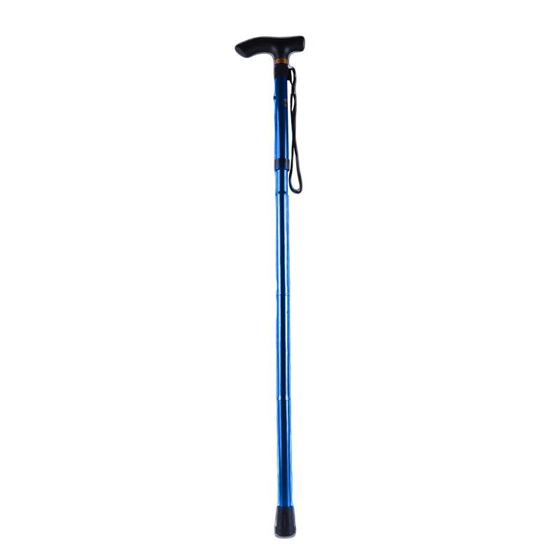 Elderly Walking Stick Outdoor Mountaineering Folding Telescopic Cane Walking Stick
