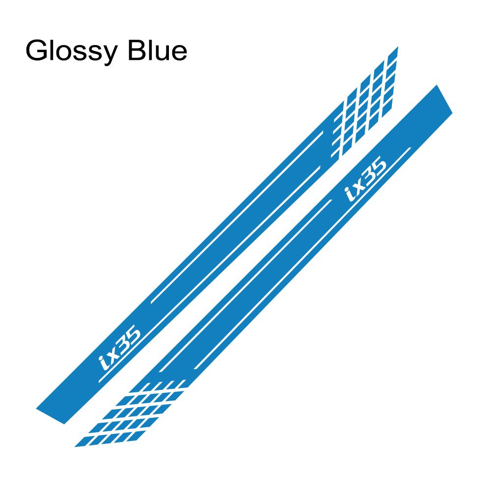 2 шт., наклейки на боковую юбку автомобиля для Hyundai IX35, виниловая пленка, спортивные авто украшения, Стайлинг, наклейки, тюнинг