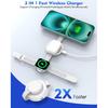 3 in 1 Charging Station for Apple Multiple Devices,Foldable Magnetic Wireless Charger for Travel Charging Pad,Wireless Charger Station for iPhone16