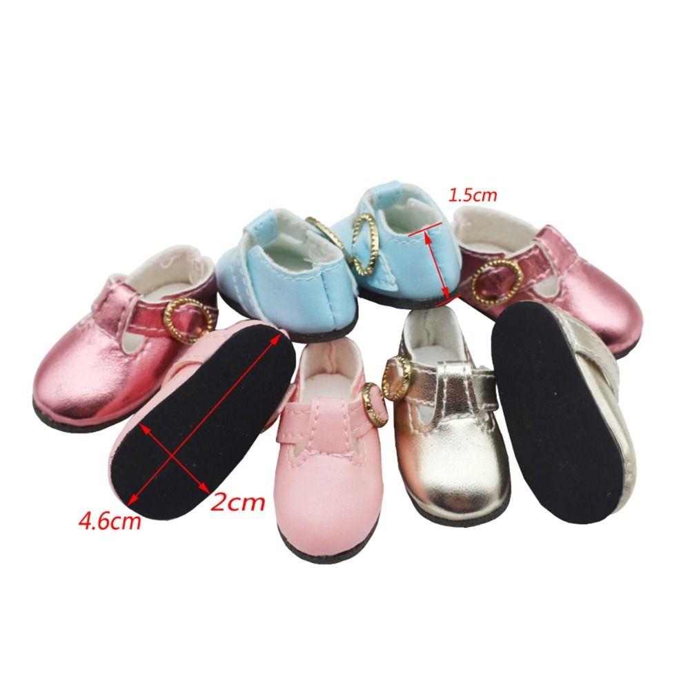 Lightweight Doll PU Leather Shoes Shoes Doll Leather Boots  Children Toys