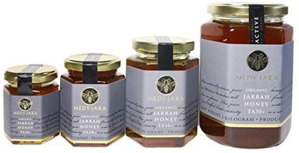 Jarrah Honey TA 380 г органического сырого меда. Такая же здоровая жизненная сила, как у Manuka Honey 30+