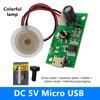 DC5V Single Spray Non-Switched Atomization Humidification Module DIY Ultrasonic Atomizer TYPE-C Mini Humidifier