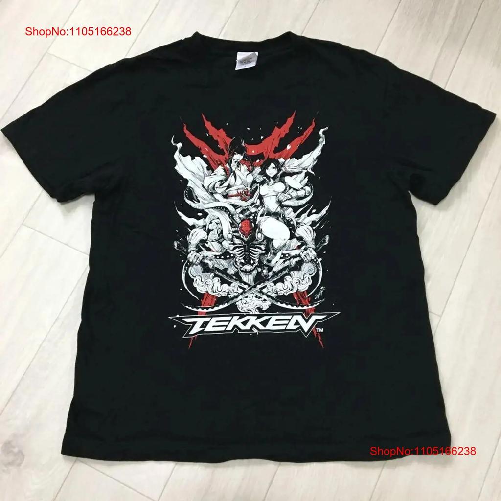 Japanese game Tekken 7 FR Special Goods Campaign T shirt mint condition vintage Washed Breathable Stylish Slightly Casual homme