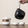 Портативные дорожные наборы посуды для чая Kung Fu Tea Maker Kuaike Чашка На открытом воздухе Портативный Мини Роскошный Праздничный Подарок Набор для чая