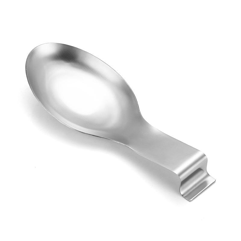 Large Stainless Steel Spoon Holder Heat Resistant Stable Base for Cooking Coffee Table Kitchen