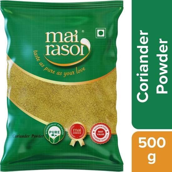 MAI RASOI Coriander Powder/Dhaniya Powder, 500 Gm