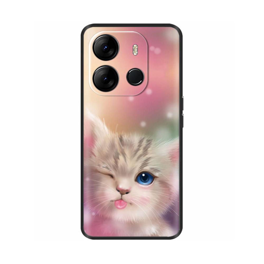 Для чехла Spark Go 2023 Мягкий черный силиконовый бампер-крышка Для Tecno Spark Go 2023 BF7n Чехол Capa Защитный чехол для мобильного телефона Etui