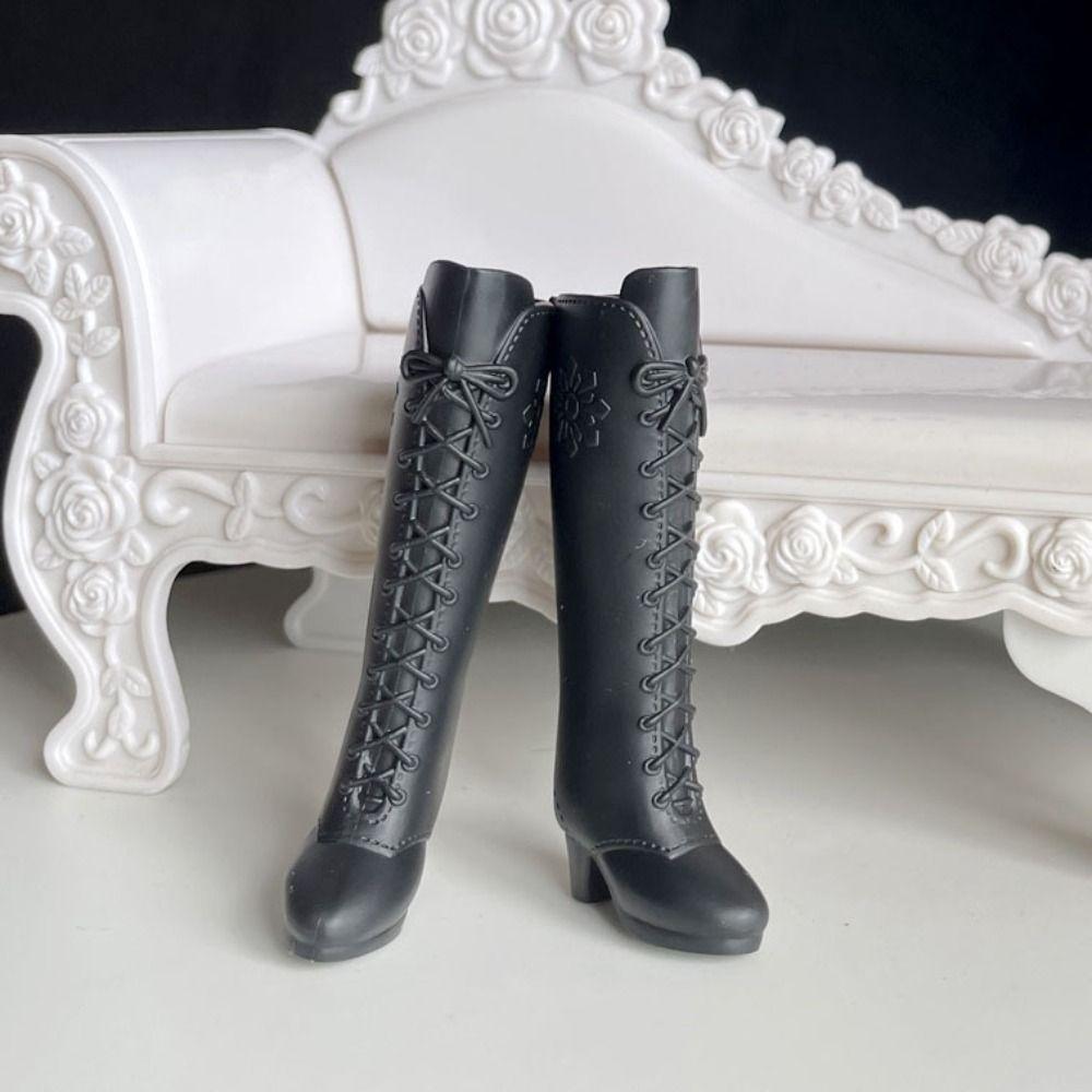 Разные стили Женские кукольные ботинки Туфли на высоком каблуке для кукол BJD 1/6 30 см Подходят для кукол с длиной стопы 2 см