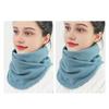 Winter Neck Warmer Windproof Fleece Neck Gaiter for Men Women Soft Warm Balaclava Face Cushion for Cold Weather