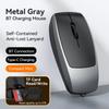 2 In 1 Mini Wireless Bluetooth Mouse TF Card Reader Silent Mute Button Type-C Rechargeable Super Compact Mice for Laptop PC Office Daily Use