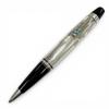 Excellent MONTBLANC Ballpoint Pen Boheme White Star Silver AG925 Mens Used