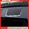 Наклейка на рамку динамика приборной панели автомобиля для BMW X3 G01 2018 2022, передняя панель, звуковая декоративная отделка