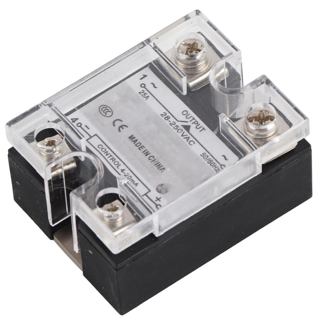 Твердотельное реле SSR Вход 4–20 мА на выход 28–250 В переменного тока Бесступенчатый регулятор напряжения