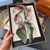 70cm Korean-Style Silk Square Scarf: Fashionable, Versatile Neck Protection and Decorative Accessory