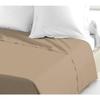 Flat Sheet 100% Cotton 240x300 Cm Beige