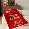 Еда K-KitKat Плед из фланели, легкий, уютный, прочный, моющийся, милый, классный
