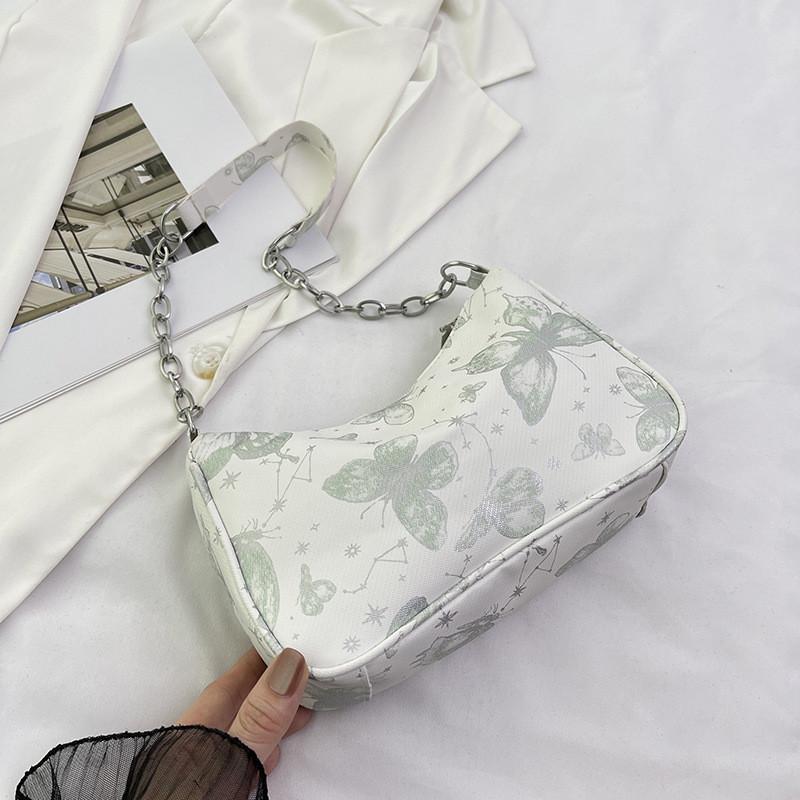 Модная женская сумка через плечо в уличном стиле из ПУ, новинка лета 2024