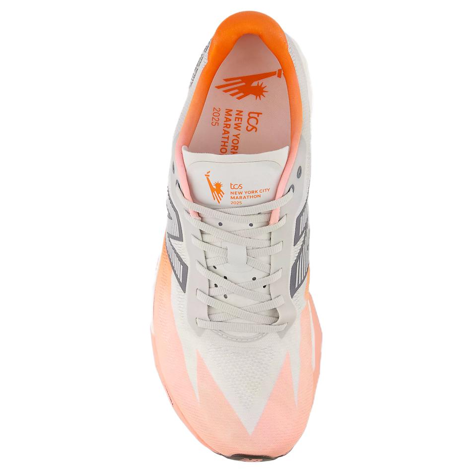 New Balance Fuelcell Supercomp Elite V5 Tcs Nyc Marathon Classic Versatile Breathable Running Shoes Men Sneakers Orange White MRCELNY5