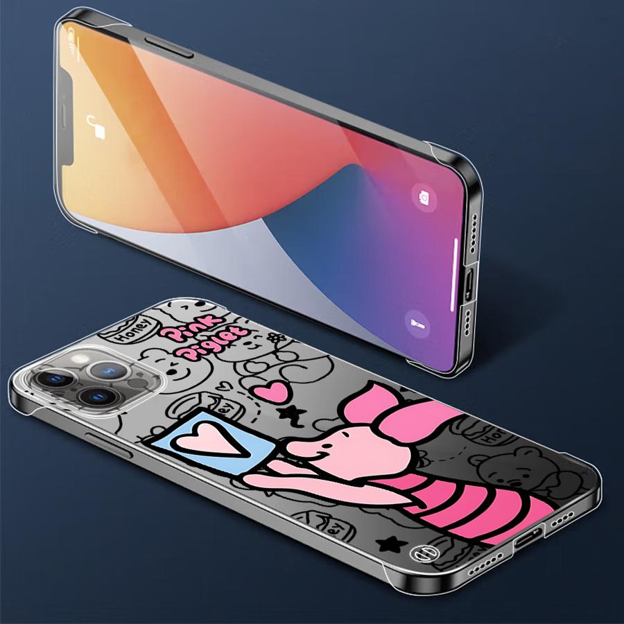 Смешной чехол для телефона Винни-Пух для Apple iPhone 15 16 Pro Max 13 14 Plus 12 11 Pro plus Матовый