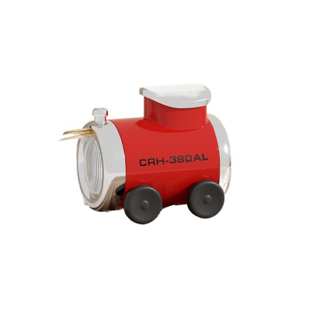 High-End Automatic Toothpick Can Cute Train Toothpick Can Toothpick Box Ornament  Living Room