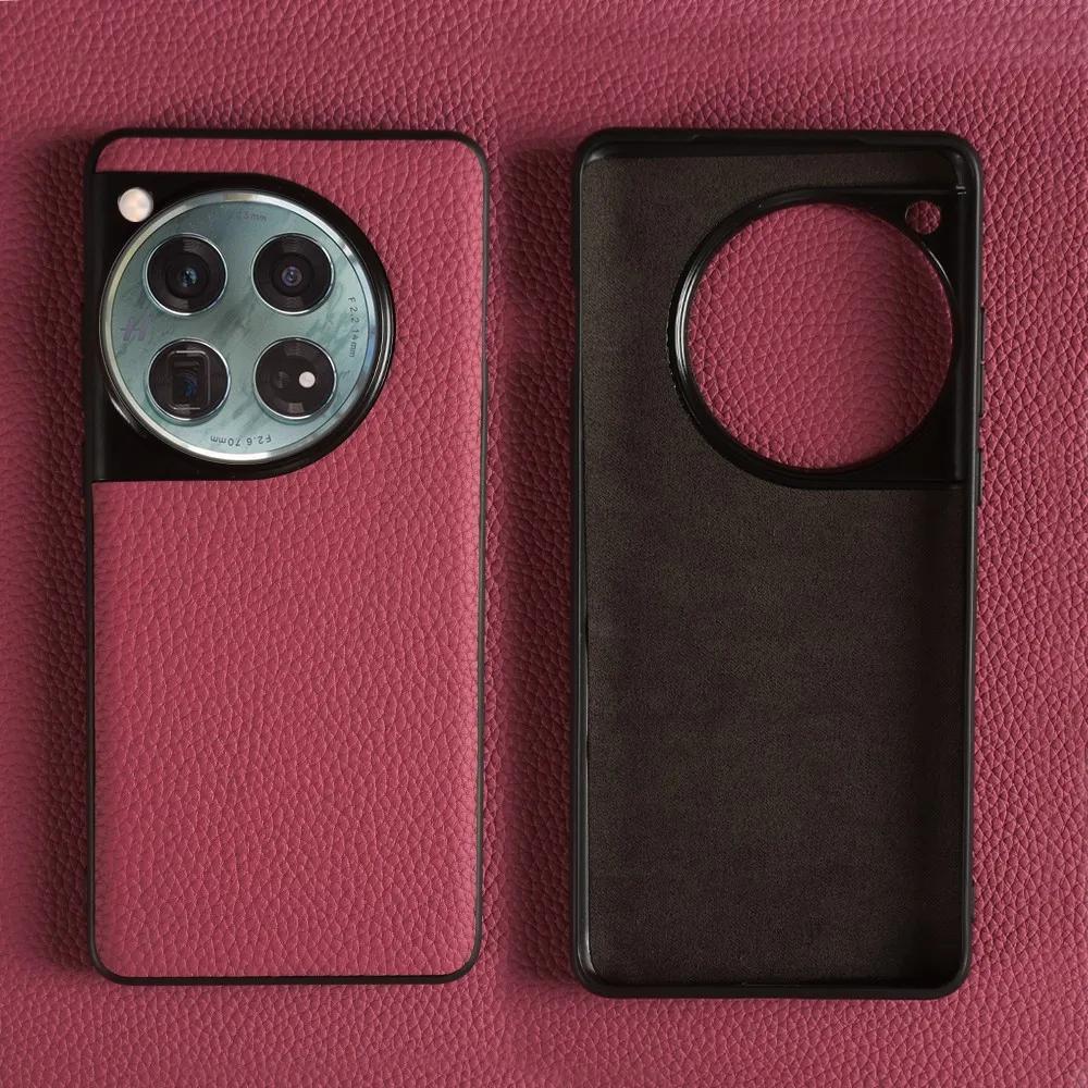 Премиальный чехол из натуральной кожи для Oneplus 12 11 11R 10Pro 12 10R 10T Ace Nord N100, ручная работа, задняя крышка