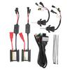 Комплект ксеноновых ламп HID DC12V 55 Вт Высокая яркость Долгий срок службы Мягкий свет Энергосбережение Для разъема H13 Автомобильные фары 6000K