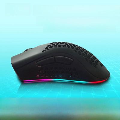 Беспроводная игровая мышь RGB Honeycomb — эргономичный дизайн для офиса и игр