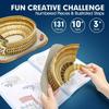 ASSYME Cubic Fan 3D Puzzle Craft Kit No Glue or Tools Required Colosseum DS0976h - -