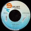 7-дюймовая пластинка KING KONG Cant Tan It NONE Sunset Records 1987 Ямайка Регги Ска Даб Б/у