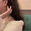 Модные серьги-кольца из нержавеющей стали в форме сердца для женщин в стиле панк, винтажные серьги для пирсинга из нержавеющей стали для девочек, рождественские подарки