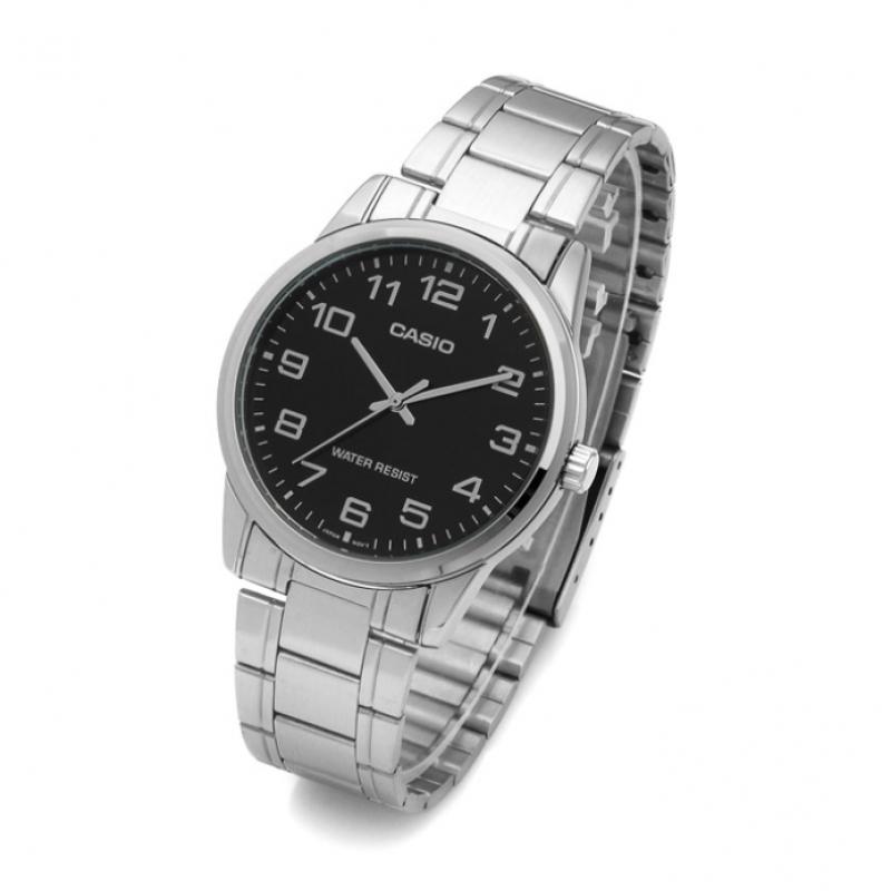 Casio Mtp V001d 1budf Mtp V001d 1b Аналоговые Сат Студент Мужские Металлические Часы