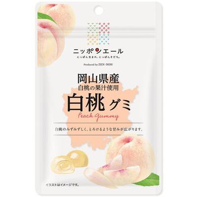 JA Nippon Ale Okayama White Peach Gummi 40 гБренд Nippon Ale с крылатой фразой «рожденный в Японии», бренд Nippo Nippon Ale с крылатой фразой «рожденный в Японии»,