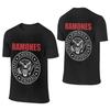 Ramones Футболка с двусторонним принтом для свиданий, для активного отдыха, нишевая, базовая