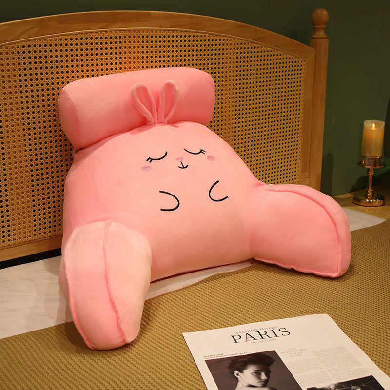 Ice Bean Headboard Cushion: Soft Pillow for Bed, Sofa, or Lumbar Support