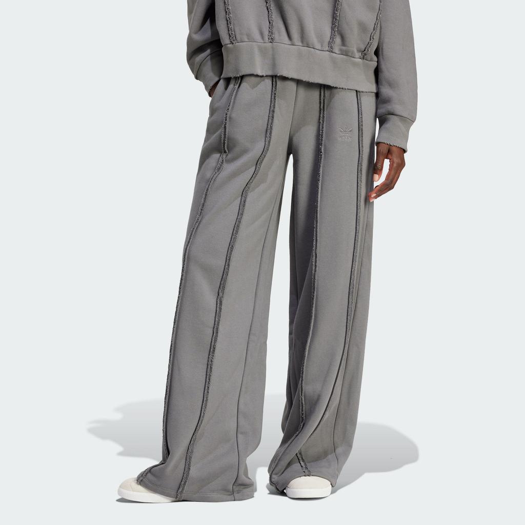 Adidas Женские спортивные штаны с потертостями Originals, серые IY9020