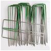 15cm 50PCS U-shaped Garden Landscape Staples,Lawn Stakes for Weed Barrier Ground Cover