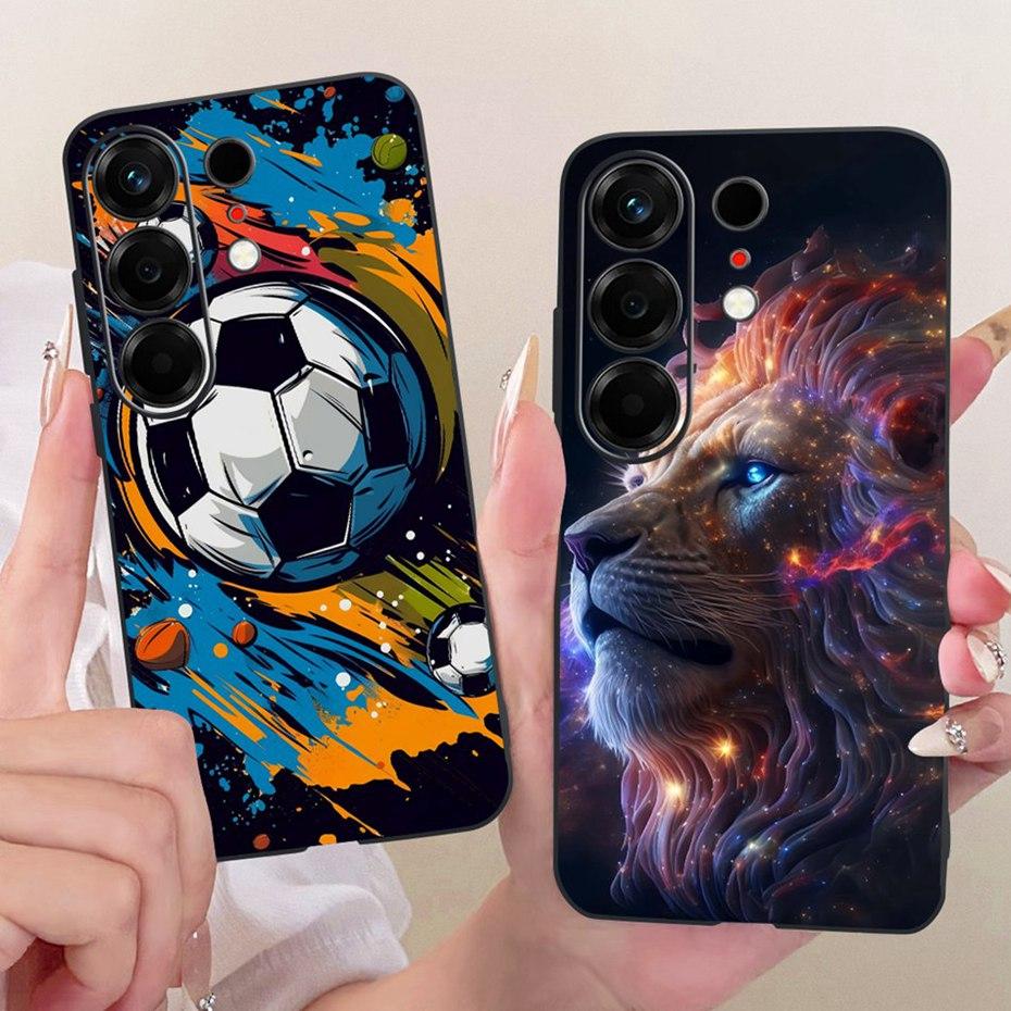 Модный крутой чехол для Tecno Camon 50 4G, мягкая черная силиконовая TPU задняя крышка для Tecno Camon50 4G CN5, чехлы для телефона