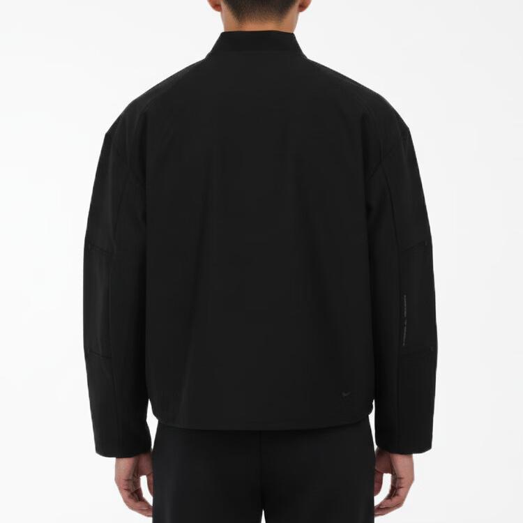 Nike Техническая короткая куртка с воротником-стойкой на молнии с длинным рукавом для мужчин куртки IO0678-010