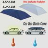 Автоматический солнцезащитный козырек на крыше автомобиля, непромокаемый пылезащитный чехол, навес, зонтик