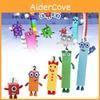 Numberblocks Красочные Строительные Блоки Милые Трансформируемые Фигурки Для Детских Игр