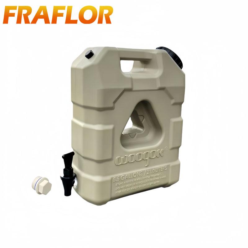 20 LiterS 21L Food Grade LLDPE Fresh Water Holding Tank for Truck Trailer RV Car Camping Drinking Water Bucket Water Storage Box