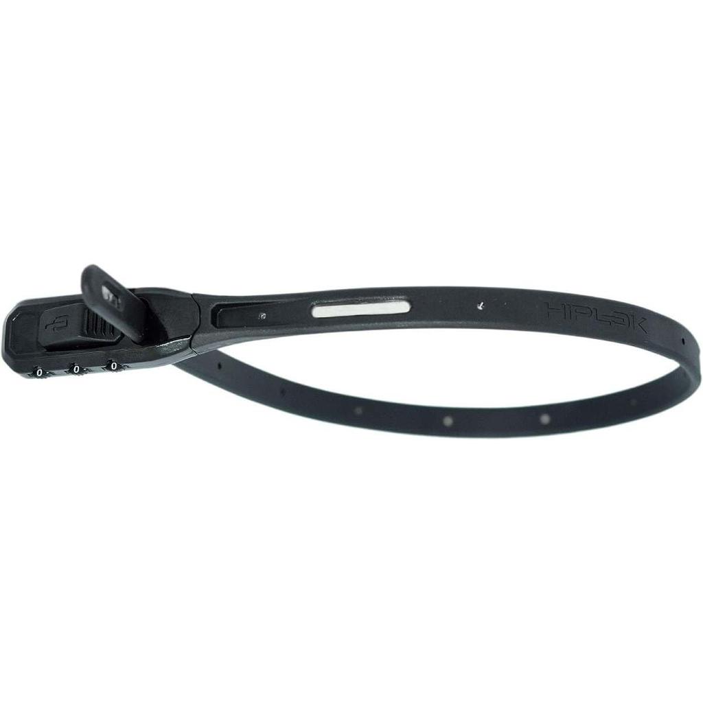 Hiplok Z LOK COMBO Protective Strap All Inner Dimensions Multi-Functional Lock, Black, 17.5"