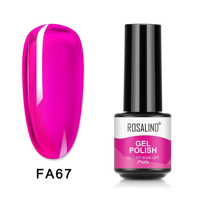 ROSALIND Soak Off УФ-гель-лак для ногтей Лак-гель-лак для ногтей