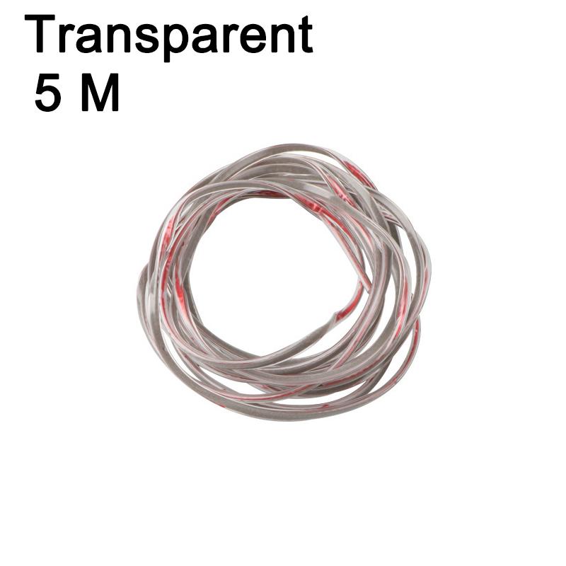 U-образные резиновые полоски для защиты кромки двери автомобиля, 5 м, боковые молдинги, клейкая защита от царапин, анти-столкновение, автомобильное украшение