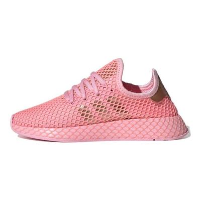 Originals Deerupt Runner Повседневные кроссовки с низким верхом для бега Женские кроссовки Розовое золото EF5386