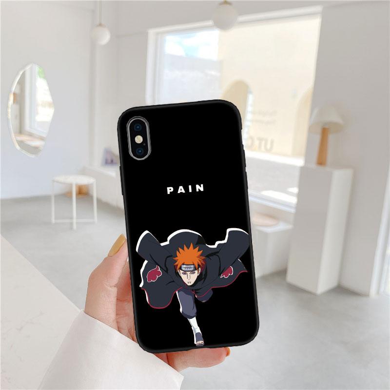LO80 Pain Akatsuki NARUTO Soft Shell Phone Case for Redmi Note 13 14 Pro+ Plus A3 A3X 13X 13C 13R 14S 14C 14R