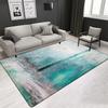 Nordic Personality Trend Coffee Table Living Room Bedroom Carpet Bedside Blanket Rectangular Creative Abstract Oil Paint Carpet Floor Mat