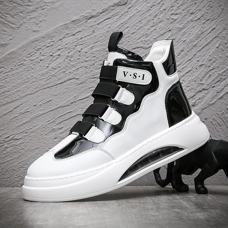 Осенне-зимняя новая мужская обувь с низким верхом на воздушной подушке, молодежная обувь для сноуборда, цвет соответствует корейской версии повседневной обуви Wenzhou Tide